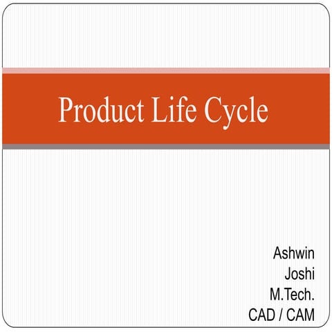 Product Life Cycle