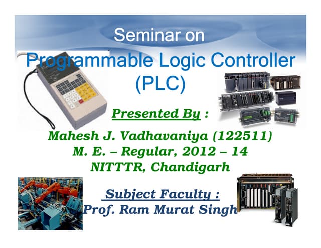 PLC - Programmable Logic Controller