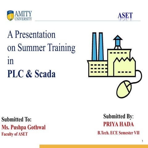 Plc and scada theory ppt