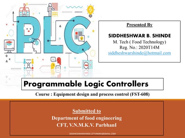 PROGRAMMABLE LOGIC CONTROLLERS
