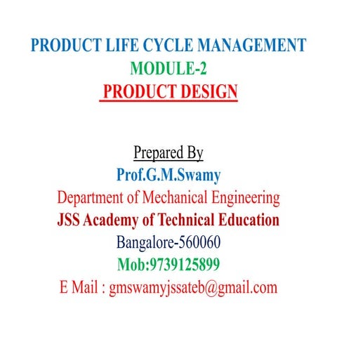 PLCM MODULE – 2 -Dr.GMS JSSATEB.pptx
