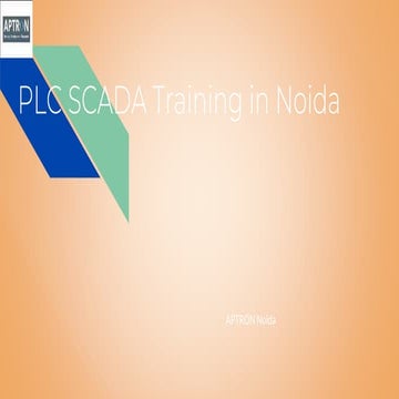 PLC SCADA Training in Noida