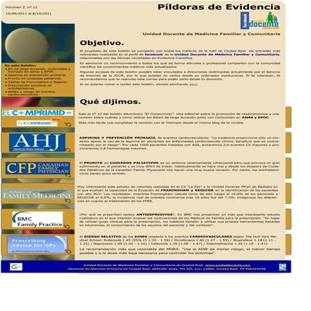 Píldora Evidencia UDFI 12