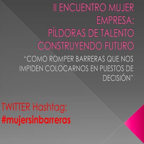 Píldoras de talento