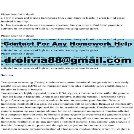 Please describe in detaila. How to create and to use a transpo.pdf