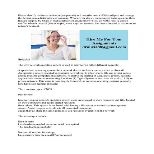 Please identify hardware device(s) (peripherals) and describe how a NO.docx