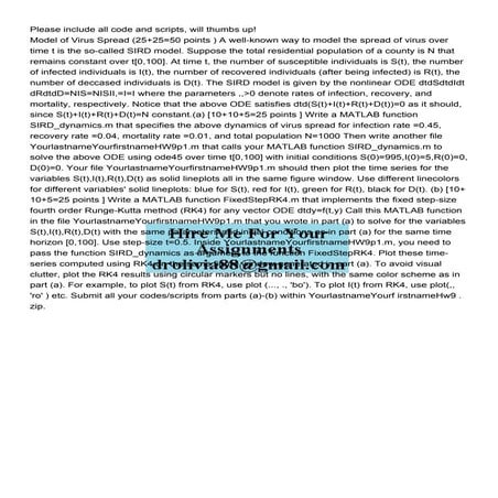 Please include all code and scripts will thumbs up Model o.pdf