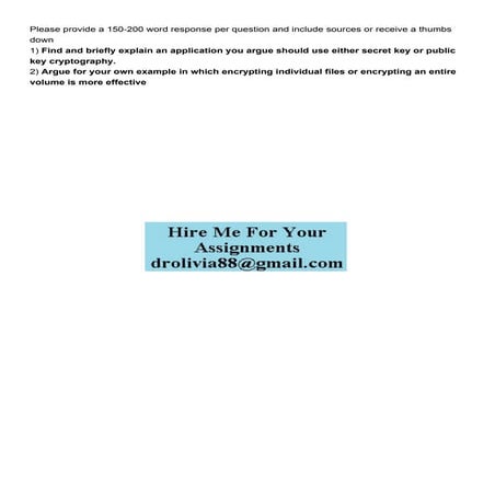 Please provide a 150200 word response per question and incl.pdf