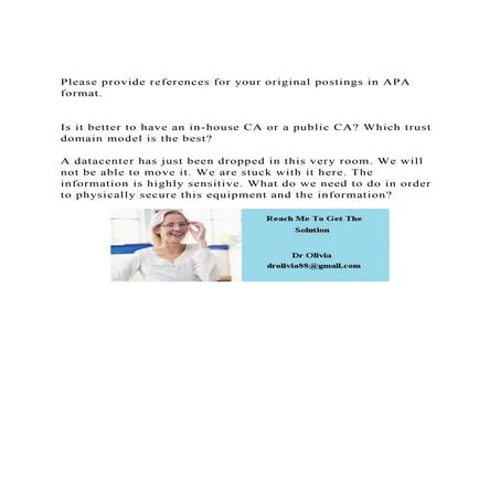 Please provide references for your original postings in APA form | DOCX