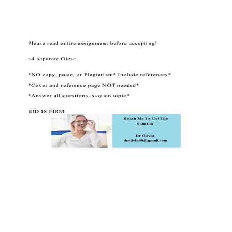 Please read entire assignment before accepting!4 separa | DOCX