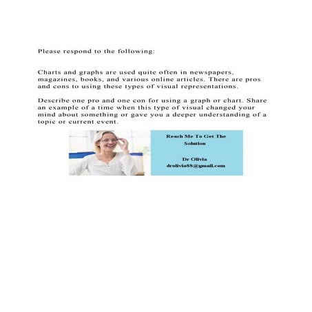 Please respond to the followingCharts and graphs are used.docx