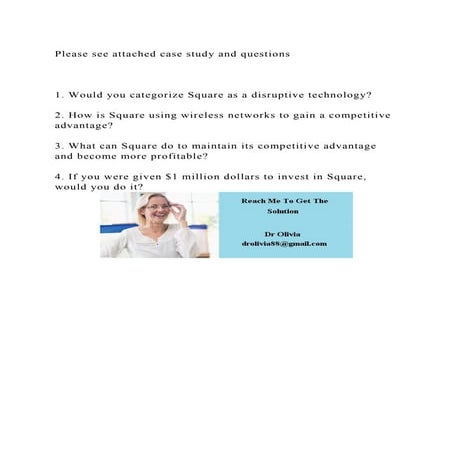 Please see attached case study and questions1. Would you cat | DOCX