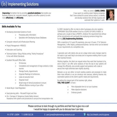 Business Services Update   R2