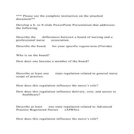 Please see the complete instruction on the attached document.docx