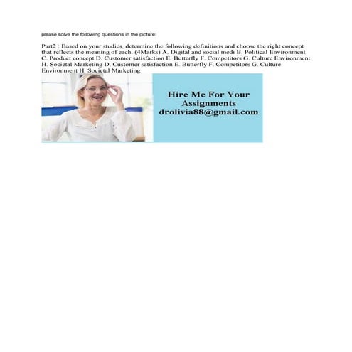 please solve the following questions in the picture- Part2 - Based on.pdf