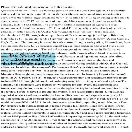 Please write a detailed post responding to this question.Question.pdf