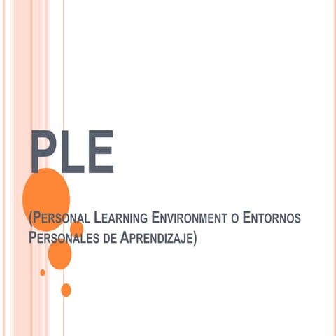 Qué es un ple | PPTX