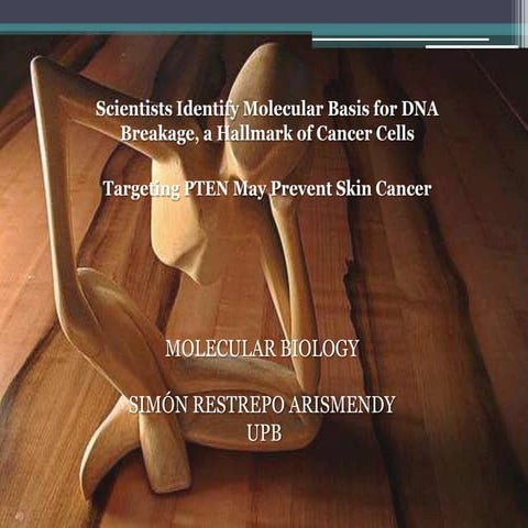 Pten Proteins -  Molecualr Basis