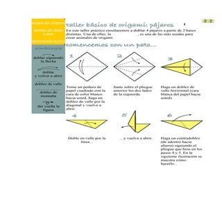 taller de plegado de papel (técnica...