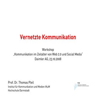 Vernetzte Kommunikation