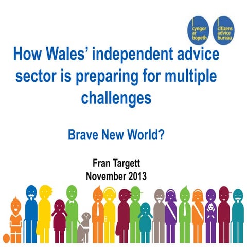 How Wales' independent advice sector is preparing for multiple challenges