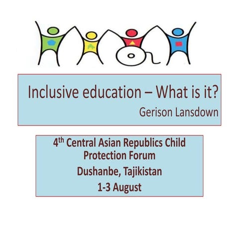 Expert presentation by Ms. Gerison Lansdown, International Expert on Child Ri...