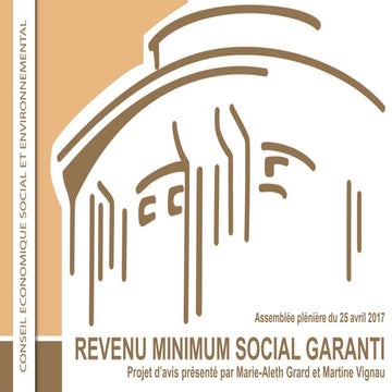 Revenu minimum social garanti 