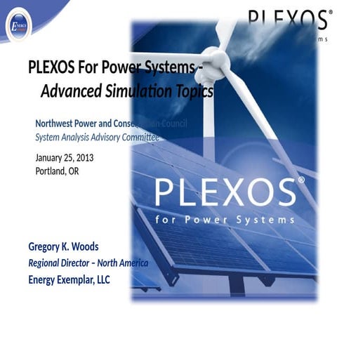 PLEXOS applications | PDF
