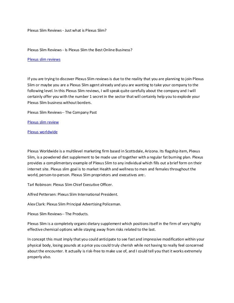 Plexus slim reviews7