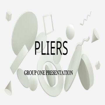 PLIERS-1-2.pptxhh 020111111111111111111111 | PPTX