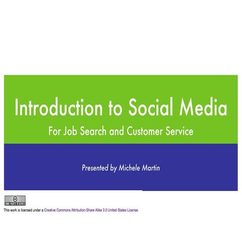 Peer Learning and Leadership Network Intro to Social Media