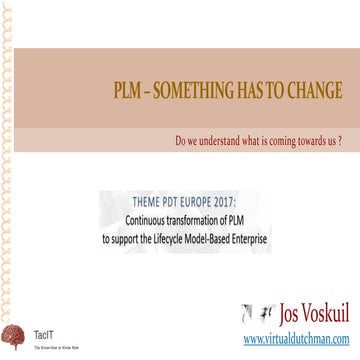 PLM something-has-to-change