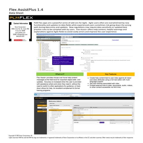 Plm flex assist v1.4
