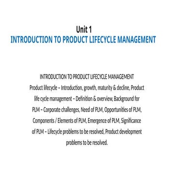 Mechanica CAD plm unit 1 notes explained.pptx