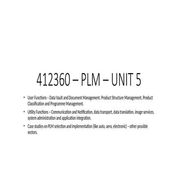 PLM unit V for diploma students mech.pptx