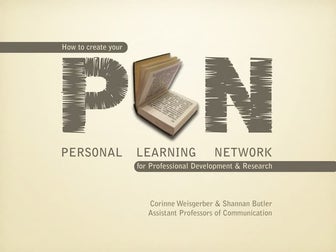 Creating a Personal Learning Network