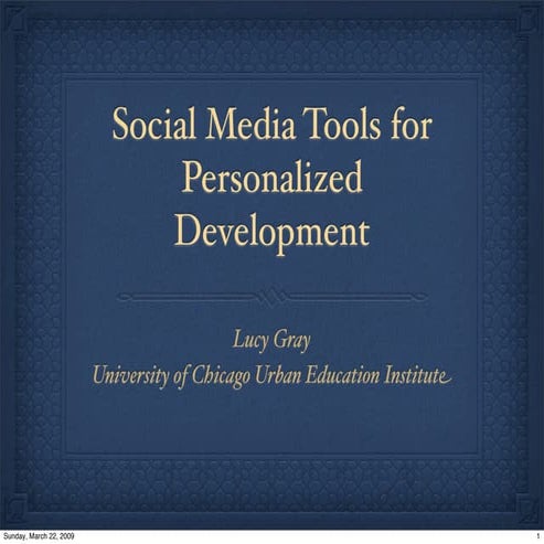 WEMTA - PLN Presentation - Lucy Gray