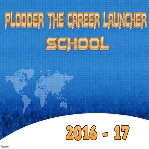 School prospectus Presentation 2016