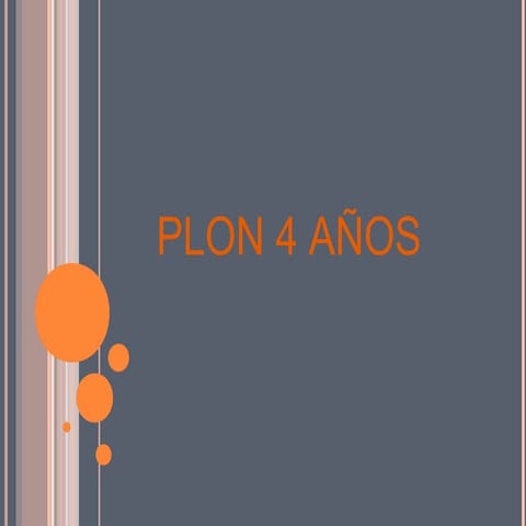 Plon 4 años