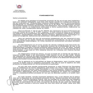 Proyecto Ley - Todo niño se realice...