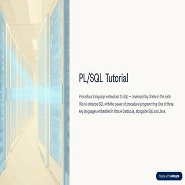 Oracle_PLSQL_basic_tutorial_with_workon_Exercises.ppt