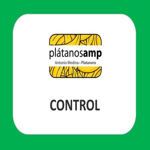 Plátanos amp control