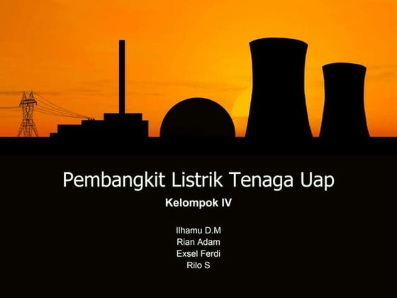 Pembangkit Listrik Tenaga Uap (PLTU) | PPTX