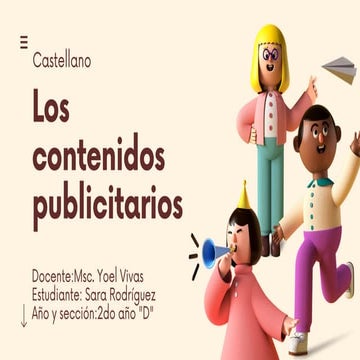 Contenidos publicitarios