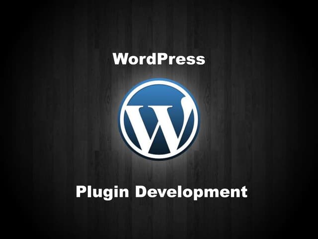 Plug in development