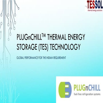 PlugnChill Thermal Storage Technology