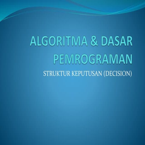3   adp struktur keputusan