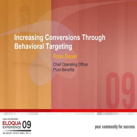 Eloqua's Dirty Little Secret: Behavioral Targeting, A How To Guide