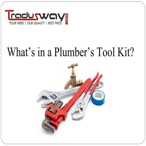 About Plumbing Tools