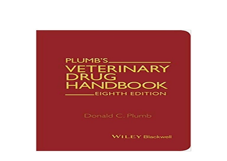 [EBOOK_DOWNLOAD] Plumbs Veterinary Drug Handbook Pocket 8th Edition…
